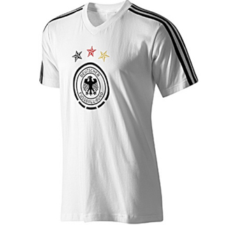 adidas T-Shirt DFB (white/black) - M