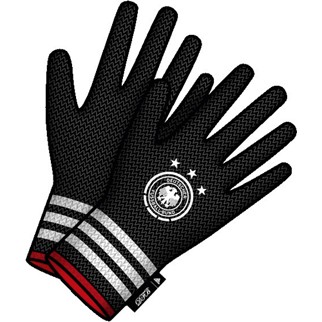 adidas Handschuhe DFB GLOVES (black/white) - L