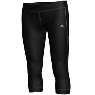 adidas Damen-Trainingstight ESSENTIAL 3/4 (black/neo iron met.) - S