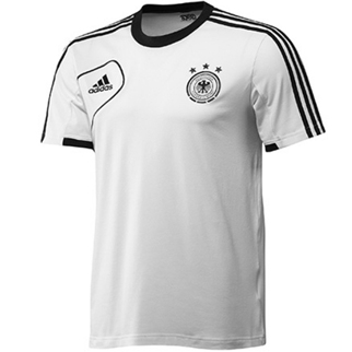 adidas T-Shirt DFB (white/black) - 140