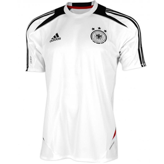 adidas T-Shirt DFB TRAINING (white/black) - 176