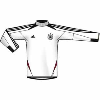 adidas Trainingstop DFB  (white/black) - 152