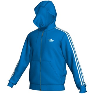 adidas Freizeitjacke HOODED FLOCK (Originals Kollektion) - bluebird|L