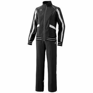 erima Prsentationsanzug ALPHA LINE DAMEN - schwarz/silber|36