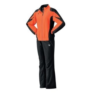 erima Damen-Präsentationsanzug RACING LINE - orange/schwarz|42