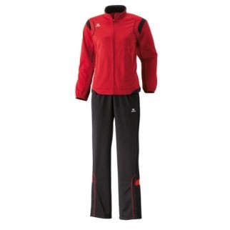 erima Polyesteranzug NANO LINE DAMEN - rot/schwarz|36