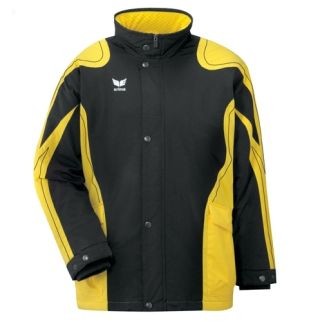 erima Stadionjacke RACING LINE - schwarz/gelb|2