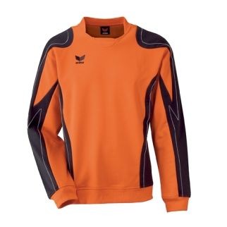 erima Sweatshirt RACING LINE - orange/schwarz|1