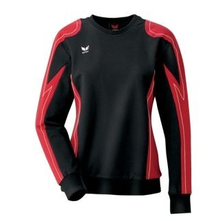 erima Damen Sweatshirt RACINGLINE - schwarz/rot|36