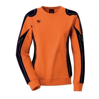 erima Damen Sweatshirt RACINGLINE - orange/schwarz|34