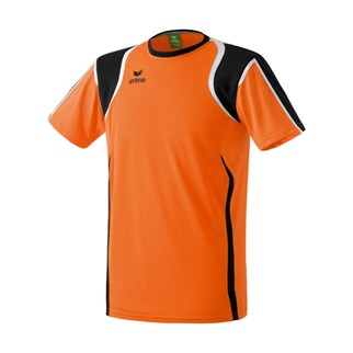 erima T-Shirt RAZOR LINE - orange/schwarz/wei|0
