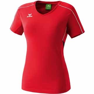 erima Damen-T-Shirt GOLD MEDAL - red/black/white|46