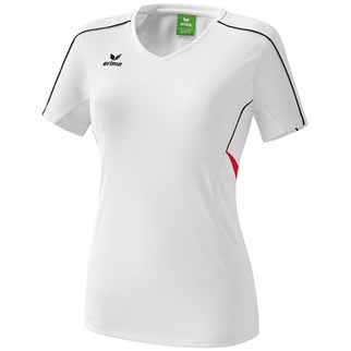 erima Damen-T-Shirt GOLD MEDAL - white/red/black|40