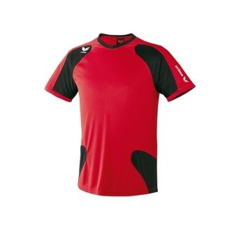 erima T-Shirt SCORER LINE - rot/schwarz|4