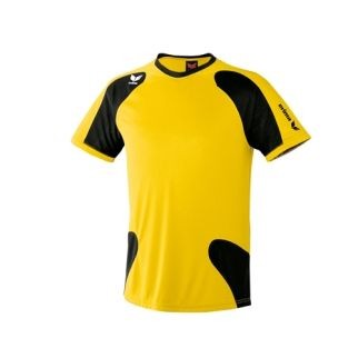 erima T-Shirt SCORER LINE - gelb/schwarz|10