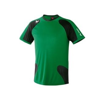 erima T-Shirt SCORER LINE - smaragd/schwarz|4