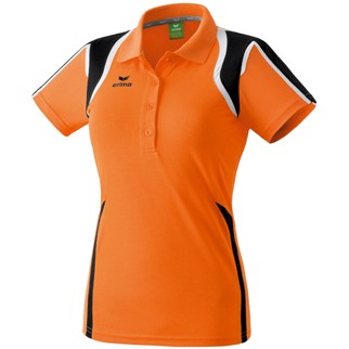 erima Poloshirt RAZOR LINE DAMEN - orange/schwarz/wei|44