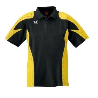 erima Poloshirt RACING LINE - schwarz/gelb|12