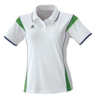 erima Poloshirt XETRA LINE DAMEN - wei/green/denim|34