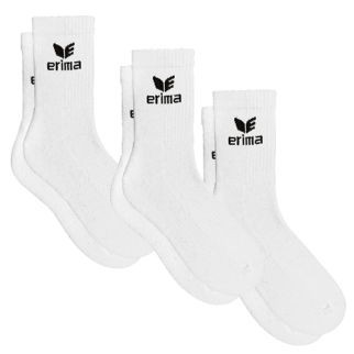 erima Socken BASIC (3er-Pack) - wei|35-38