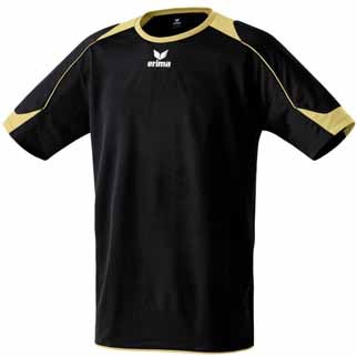 erima Trikot SANTIAGO - schwarz/gold|S|Kurzarm