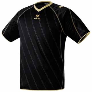 erima Trikot ROMA - schwarz/gold|XXL|Kurzarm