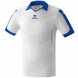 erima Trikot DUBLIN - wei/new royal|M|Langarm