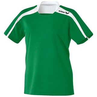 erima Damen-Trikot TIAGO - smaragd/weiß|38|Langarm