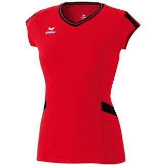 erima Damen-Tank Top ALPHA LINE (Indoor-Trikot) - rot/schwarz|44