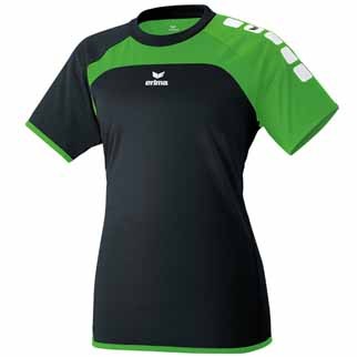 erima Damen-Trikot CARRARA - schwarz/green/wei|46