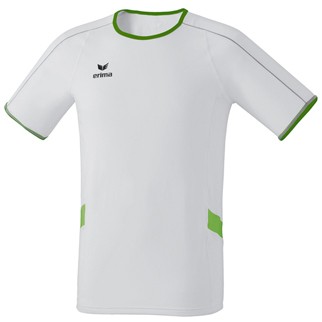 erima T-Shirt ALPHA LINE - wei/ green|XXL
