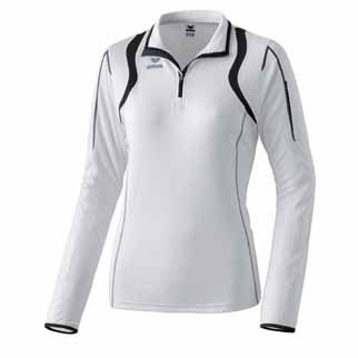 erima Laufshirt Longsleeve RAZOR LINE  DAMEN - wei/schwarz|38