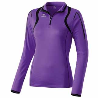 erima Laufshirt Longsleeve RAZOR LINE  DAMEN - lila/schwarz|40