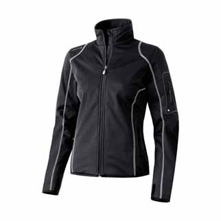 erima Damen-Softshelljacke LIGHT - schwarz/wei|36