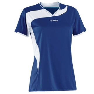 Jako Damen-Trikot COMPETITION(Indoor) - royal/wei|36|Kurzarm