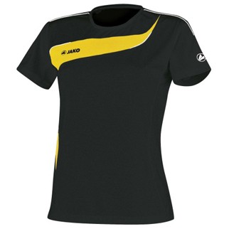 Jako T-Shirt COMPETITION Damen - schwarz/gelb|46-48