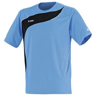 Jako T-Shirt COMPETITION - skyblau/schwarz|140