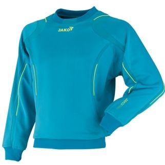 Jako Sweatshirt PRO - trkis/neongelb|XL