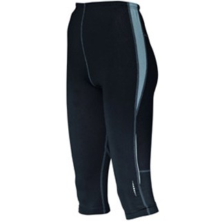 Jako Capri Tight Damen DISCOVER (schwarz/grau) - 36