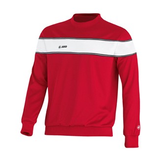 Jako Sweatshirt PLAYER - rot/wei|140