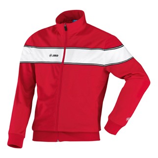 Jako Polyesterjacke PLAYER - rot/wei|XL