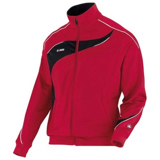 Jako Polyesterjacke COMPETITION - rot/schwarz|4XL