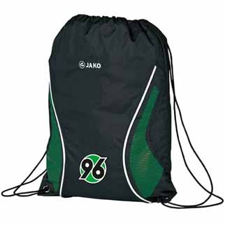 Jako Gymsack HANNOVER 96 (schwarz/grn)