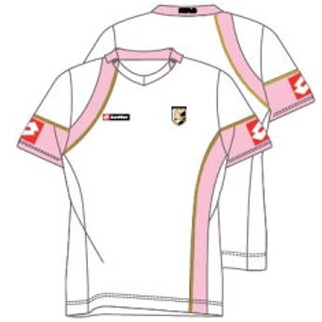 Lotto Fan-Trikot U.S. CITT DI PALERMO AWAY 2009/2010 (white/pink) - XL