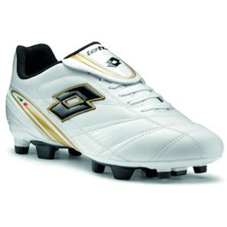 Lotto Herren-Fuballschuh STADIO AZZURRI CLUB FG-2T (white/black) - 46