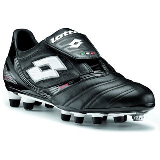 Lotto Fuballschuh VENTO DIABOLO KL DUE FG (black/white ) - 40,5