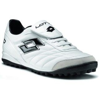 Lotto Fuballschuh STADIO CLASSIC TF (white/black) - 43,5