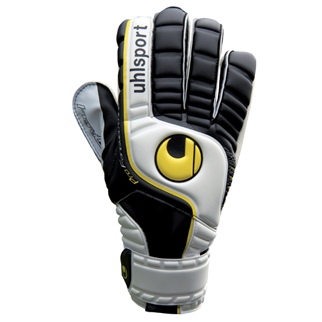 Uhlsport Torwart-Handschuhe FANGMASCHINE HARD GROUND (schwarz/wei) - 9,5