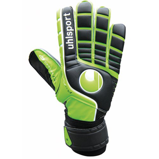 Uhlsport Torwarthandschuhe FANGMASCHINE SOFT GRAPHIT (grn/schwarz) - 10