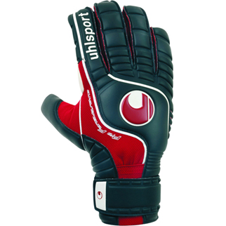 Uhlsport Torwart-Handschuhe PRO COMFORT TEXTILE (schwarz/rot) - 10